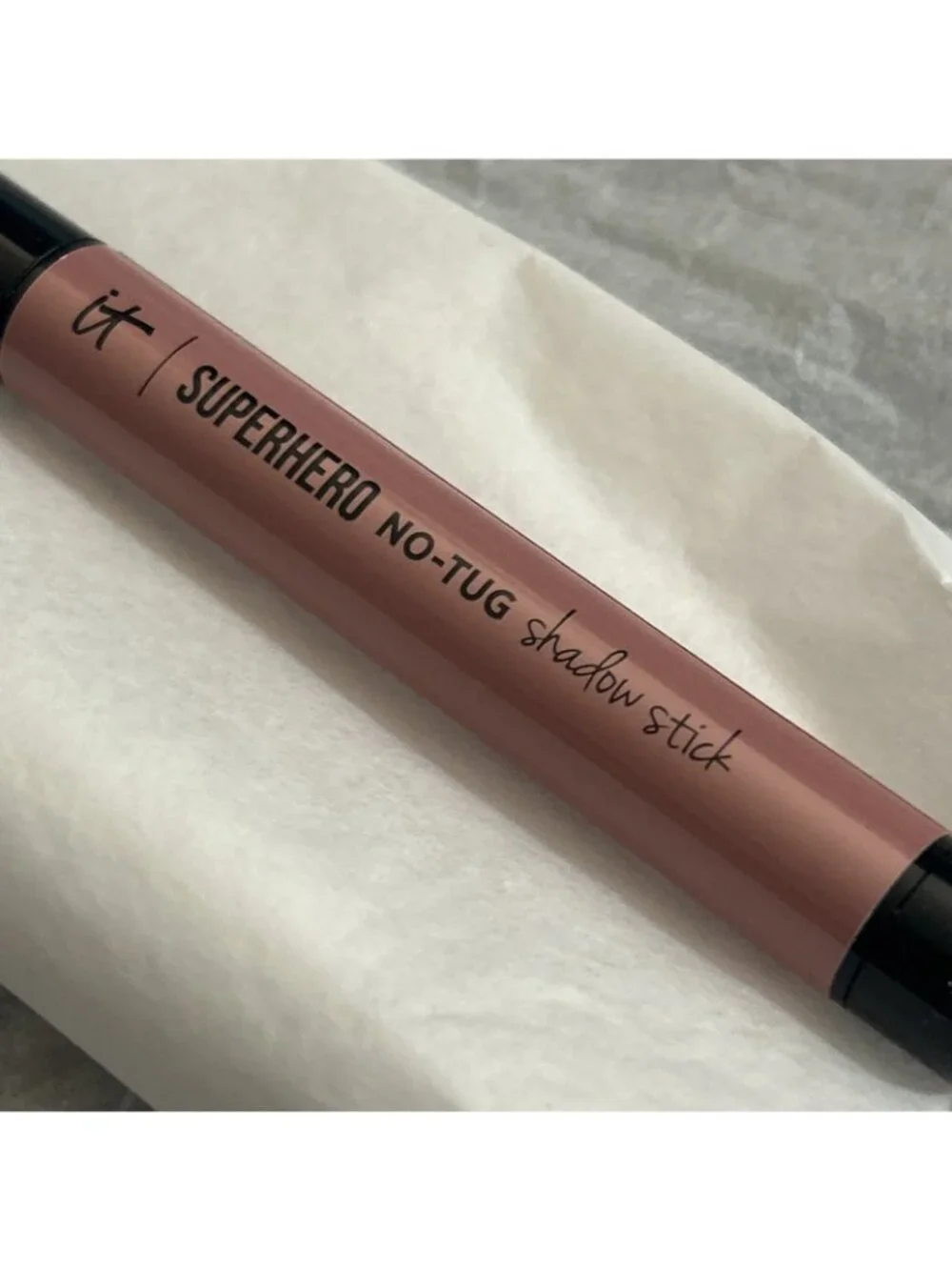 it Cosmetics Superhero No-Tug Shadow Stick “Glimmering Rose” Full Size .05 NWOB